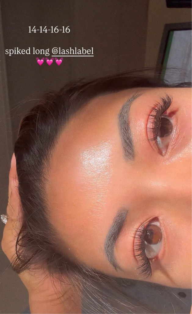 SPIKED LONG PRESS-ON LASHES