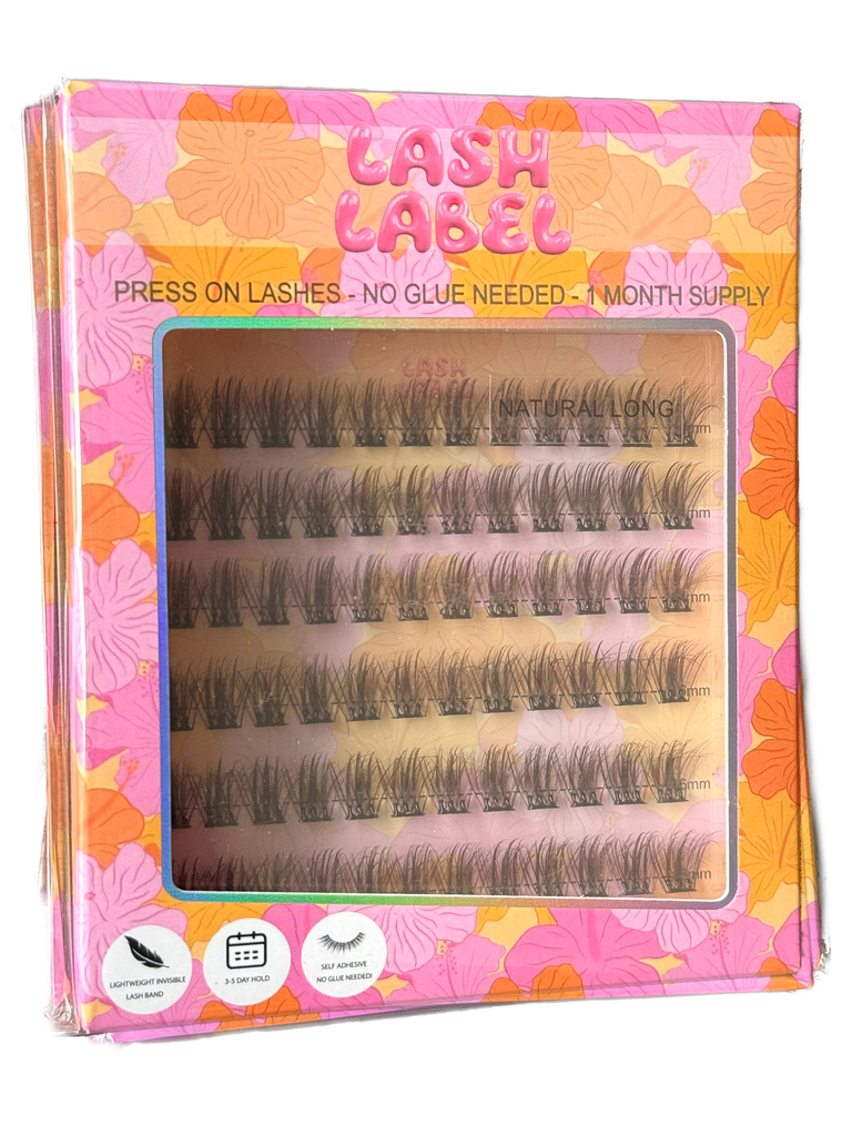 NATURAL LONG PRESS ON LASHES