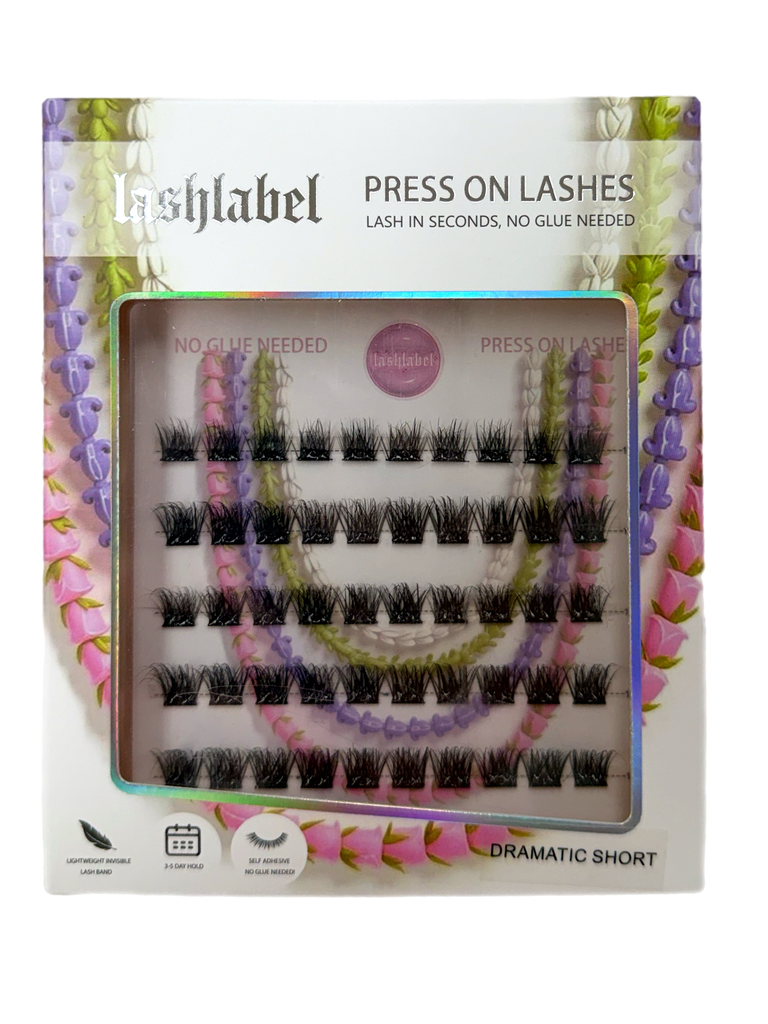 DRAMATIC SHORT PRESS ON LASHES