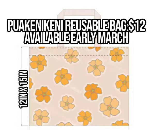 Puakenikeni Reusable Bag
