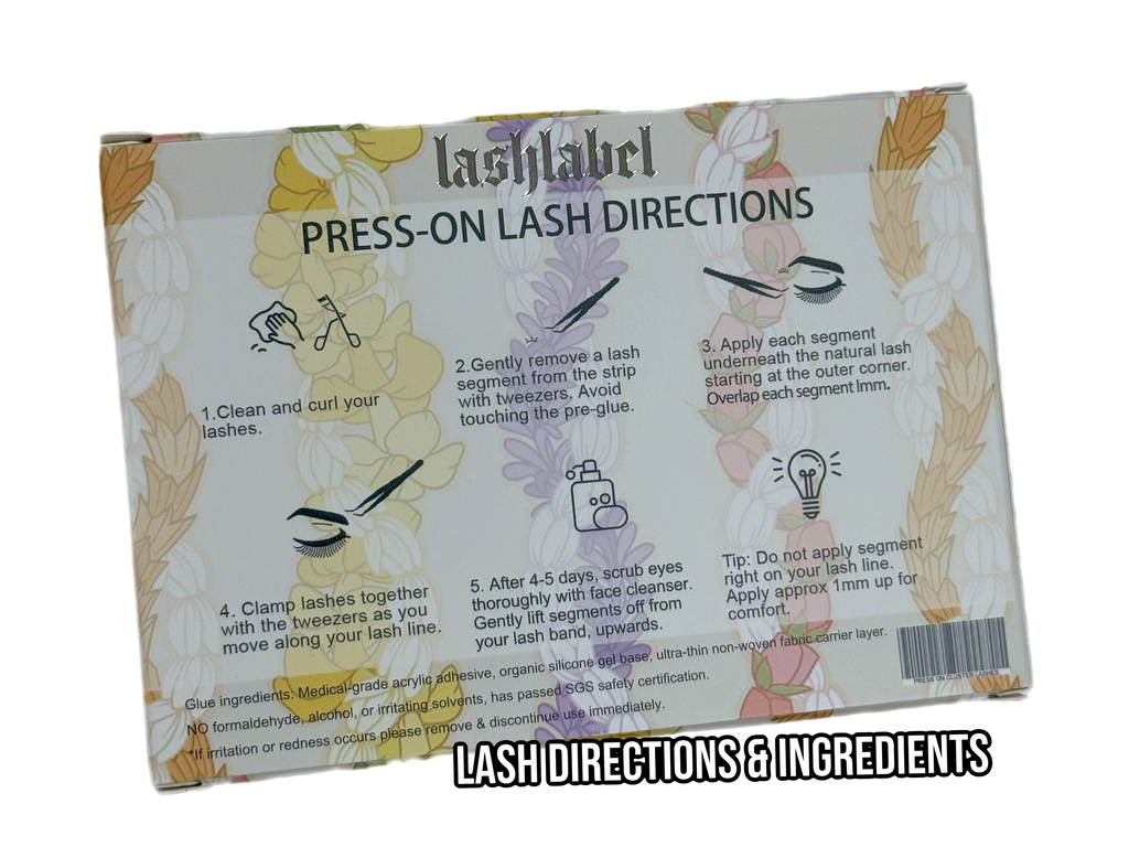 HYBRID LONG PRESS ON LASHES