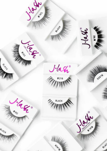 Natural clear band lashes