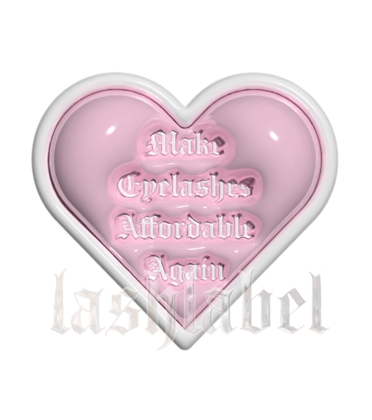 Make Lashes Affordable Again Sticker