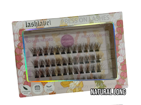 NATURAL LONG PRESS ON LASHES