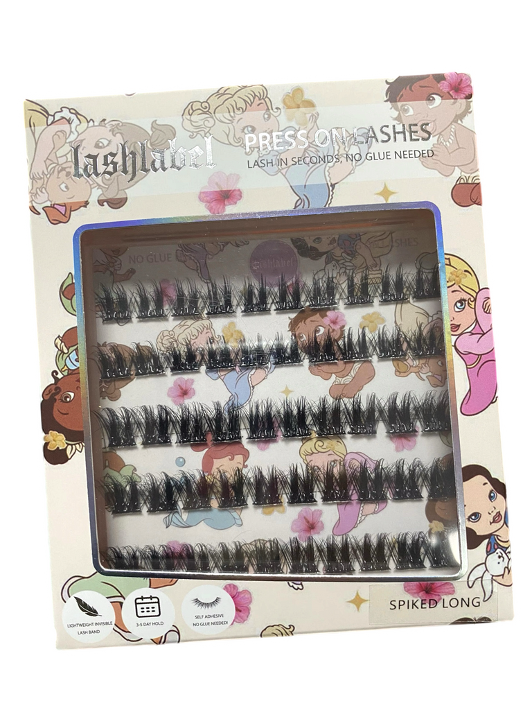 SPIKED LONG PRESS-ON LASHES
