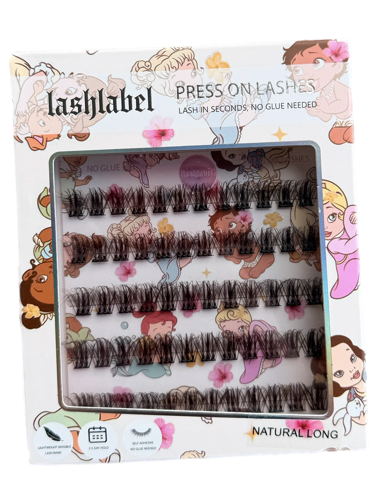 NATURAL LONG PRESS ON LASHES