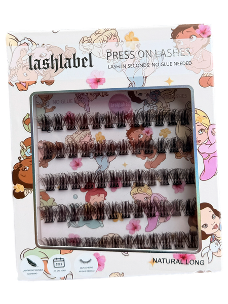 NATURAL LONG PRESS ON LASHES