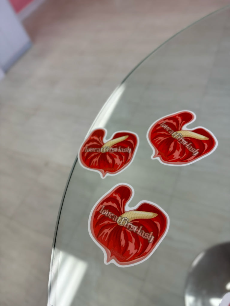 Love At First Lash Sticker