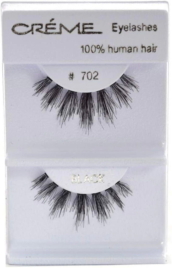 Natural clear band lashes