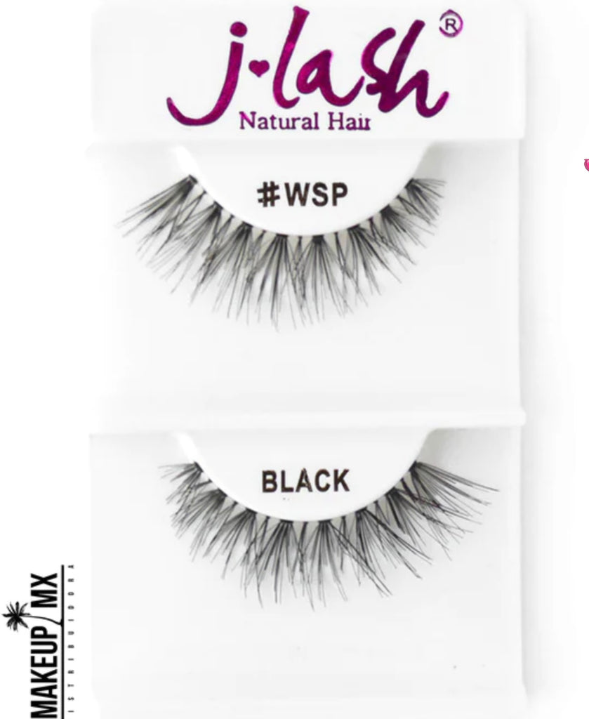 Natural clear band lashes