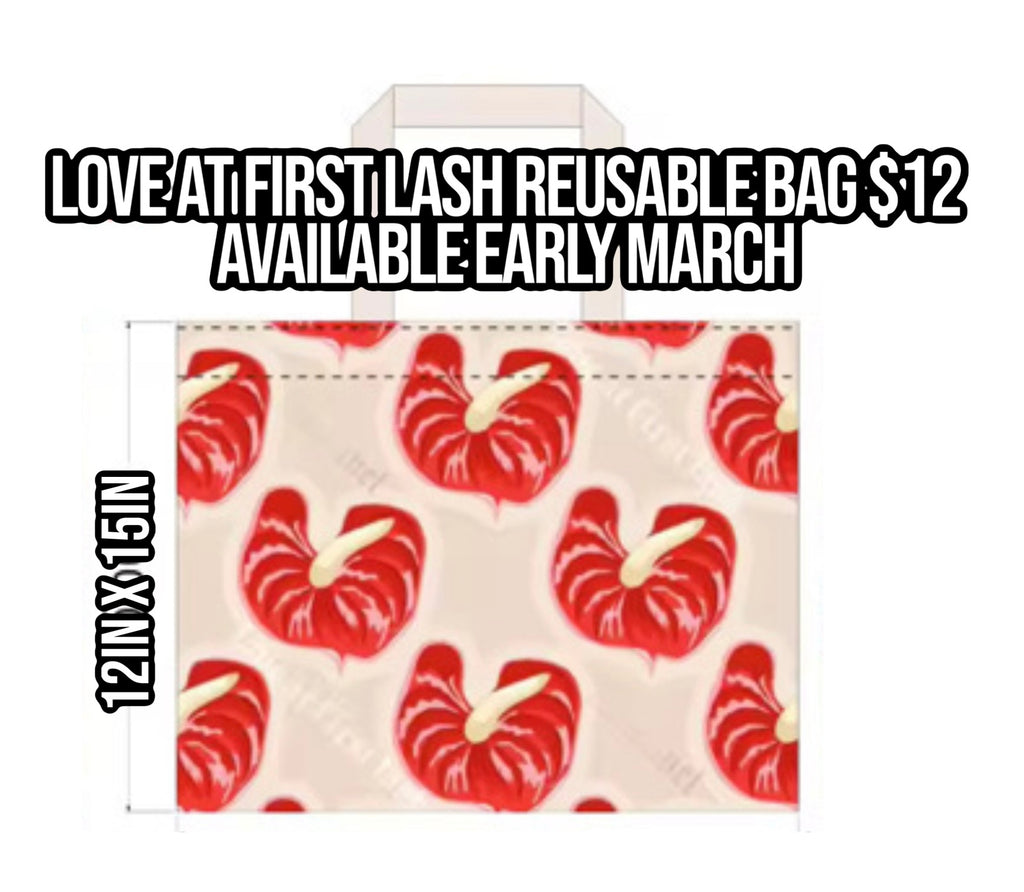 ‘Love At First Lash’ Reusable Bag