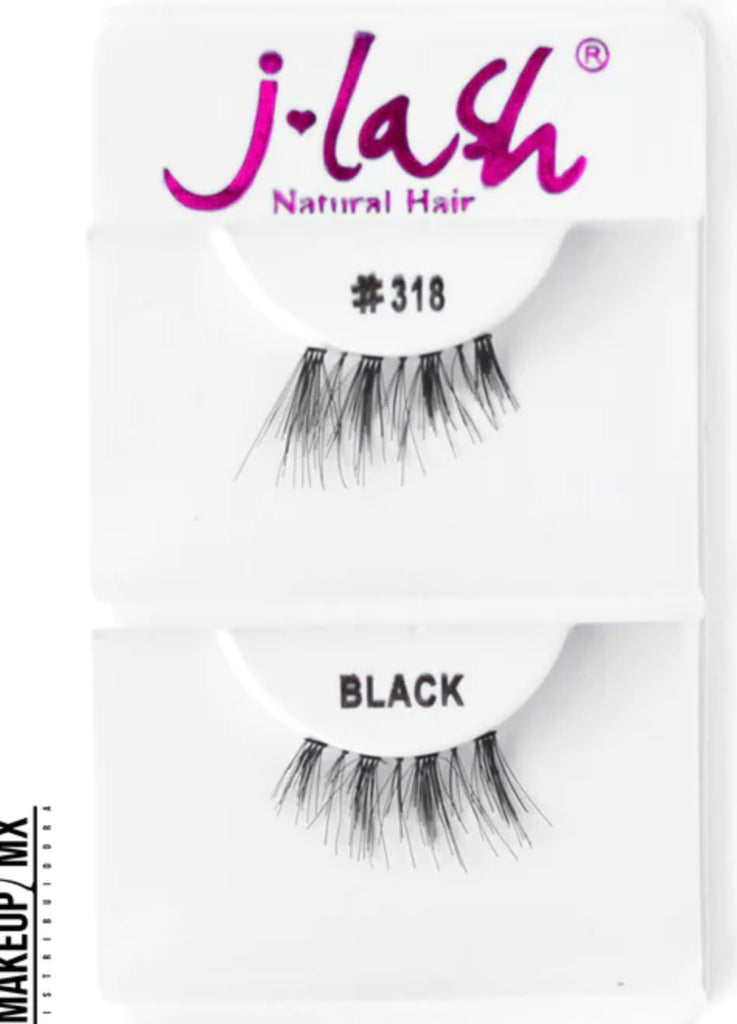 Natural clear band lashes