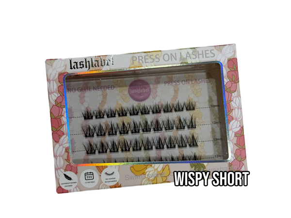 WISPY SHORT PRESS ON LASHES