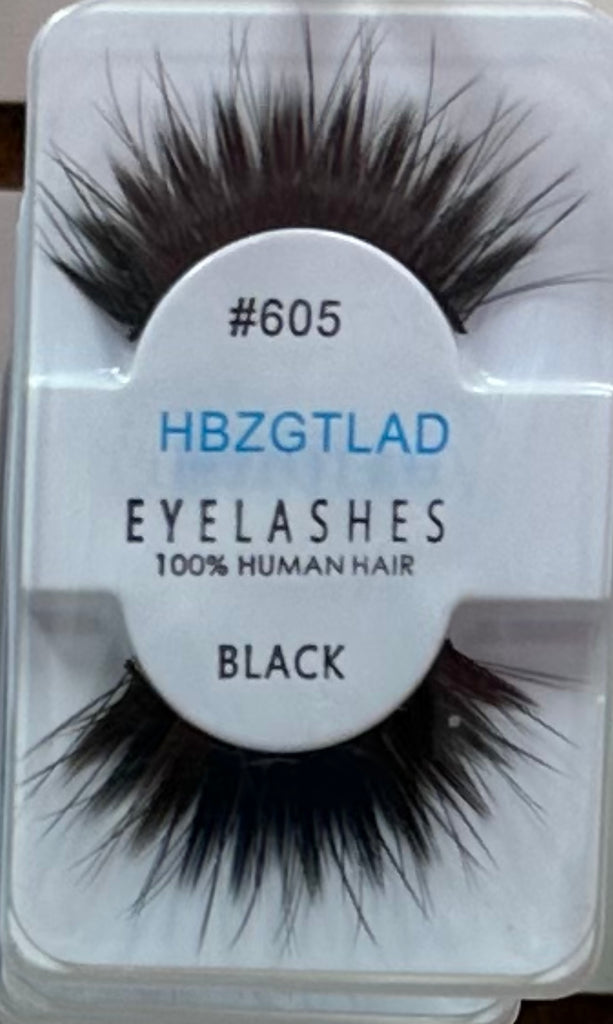 Natural clear band lashes