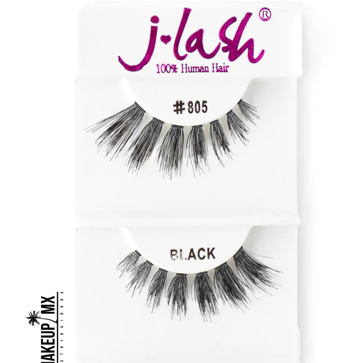 Natural clear band lashes