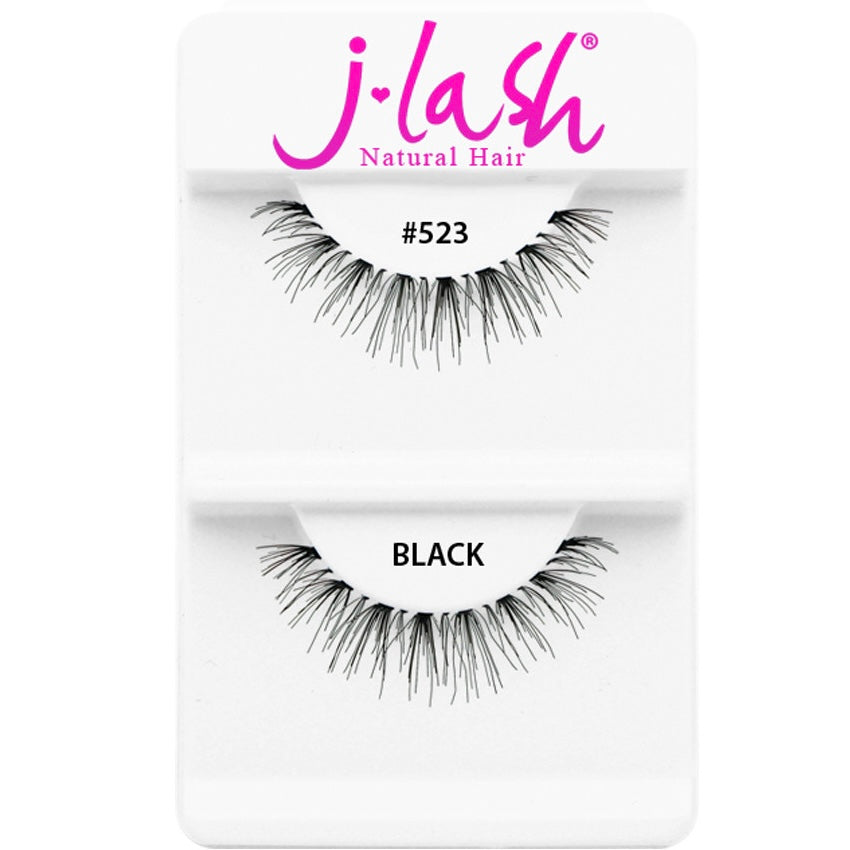 Natural clear band lashes