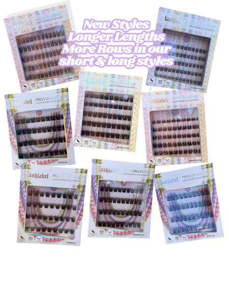 HYBRID XL PRESS-ON LASHES